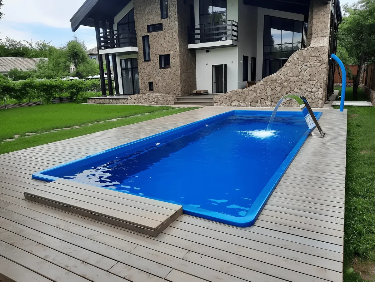 Композитный бассейн Laguna 9 — вид сверху в Королёве