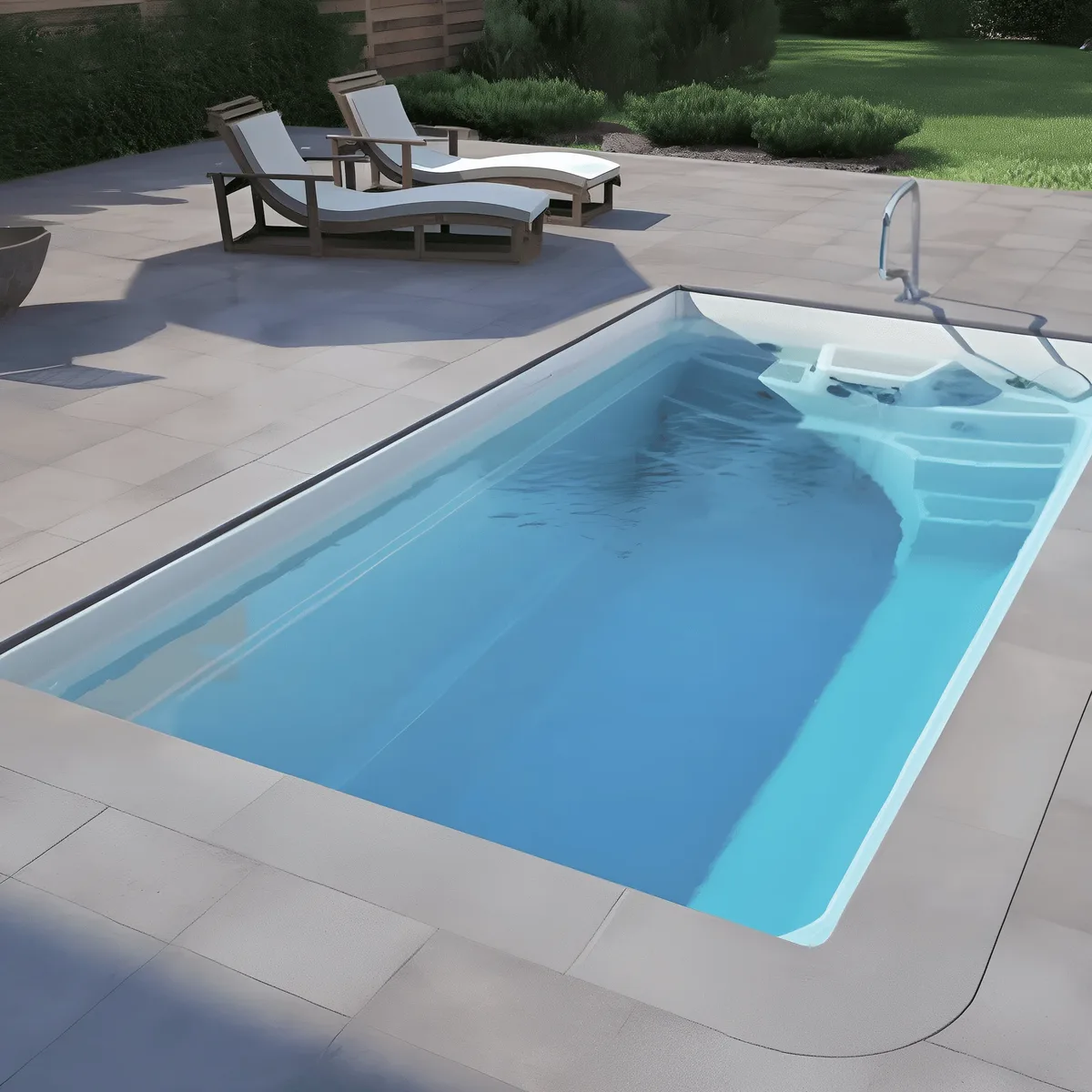 Композитный бассейн Laguna 5 — вид сверху в Королёве