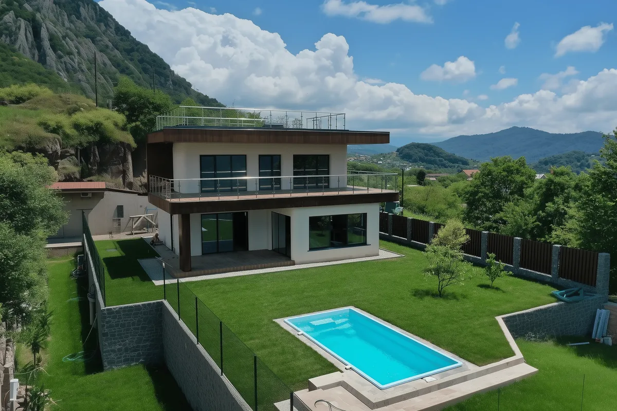 Композитный бассейн Laguna 6 — визуализация в Королёве