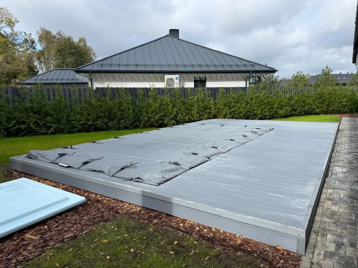 Покрывало Laguna Cover Mesh — установка в Королёве