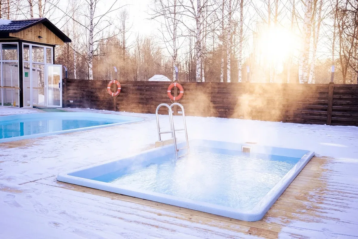 Композитный бассейн Laguna 4 — установка в Королёве