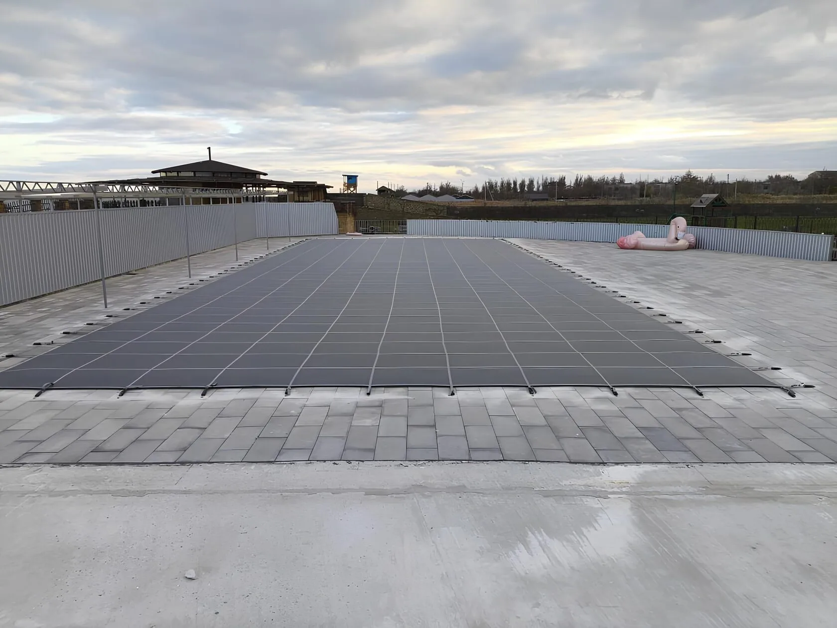 Защитное покрывало для бассейна в Королёве