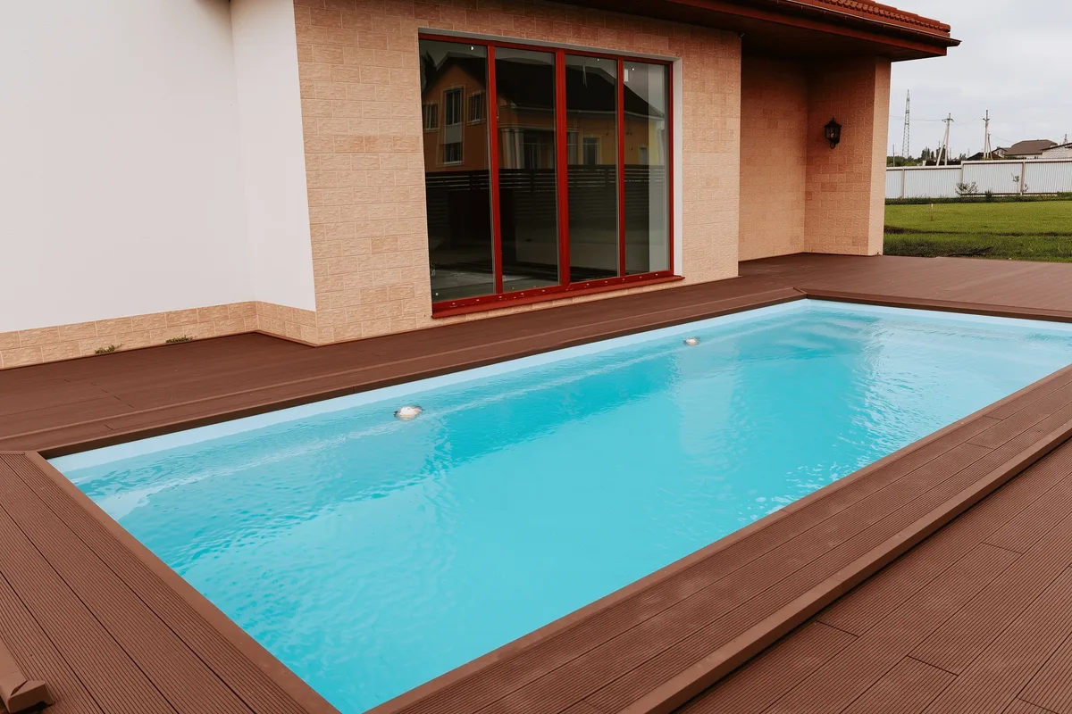 Композитный бассейн Laguna 8 — вид сверху в Королёве