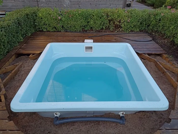 Композитная купель Laguna 2 — установка в Королёве